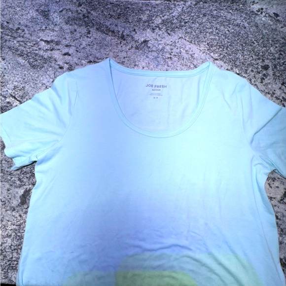 Baby blue work out tee - Picture 2 of 2
